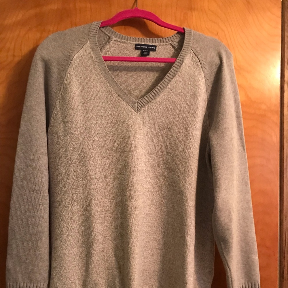 Gray American Living Sweater